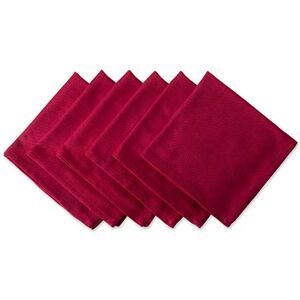 DII Variegated Red Tabletop Collection - Napkin Set 20x20 - 6 Pcs DII Variegated Red Tabletop Collection - Napkin Set 20x20 - 6 Pcs