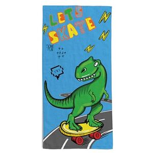 hermet Dinosaurs, Children's Beach Towel, 70 x 140 cm, Beach or Pool Towel with Dinosaur Designs, 100% Soft Cotton, Lightweight and Practical hermet Dinosaurs, Children's Beach Towel, 70 x 140 cm, Beach or Pool Towel with Dinosaur Designs, 100% Soft Cotton, Lightweight and Practical