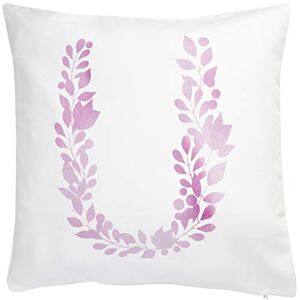 Bonamaison , Decorative Cushion Cover 100% Polyester 50x50cm Designed and Manufactured in Turkey Bonamaison , Decorative Cushion Cover 100% Polyester 50x50cm Designed and Manufactured in Turkey
