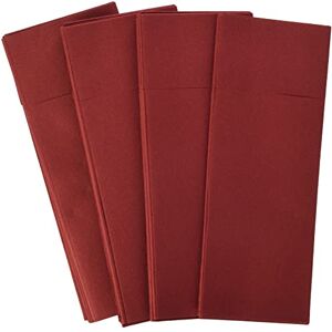 Alvotex Airlaid 50 Cutlery Napkins, Cutlery Pockets, Fabric-Like, Disposable Napkin, Bordeaux, 32 x 40 cm Alvotex Airlaid 50 Cutlery Napkins, Cutlery Pockets, Fabric-Like, Disposable Napkin, Bordeaux, 32 x 40 cm