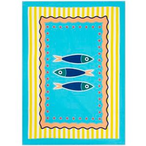 Excelsa Corfù Kitchen Towel - Sea Style Cotton 70x50cm Excelsa Corfù Kitchen Towel - Sea Style Cotton 70x50cm
