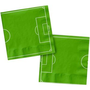 Folat 27569 Football Blue Green Napkins Fantastic Football 33 x 33 cm Pack of 20 Football Birthday Decoration for Children Boys and Girls Party Decoration Folat 27569 Football Blue Green Napkins Fantastic Football 33 x 33 cm Pack of 20 Football Birthday Decoration for Children Boys and Girls Party Decoration