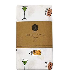 MF International Kitchen Towel - Cotton Set of 4 - Kitchen Towel MF International Kitchen Towel - Cotton Set of 4 - Kitchen Towel