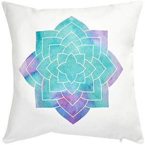 Bonamaison , Decorative Cushion Cover 100% Polyester 50x50cm Designed and Manufactured in Turkey Bonamaison , Decorative Cushion Cover 100% Polyester 50x50cm Designed and Manufactured in Turkey