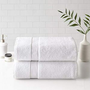 Madison Park SIGNATURE 800GSM 100% Cotton Luxurious Bath Towel Set Highly Absorbent, Quick Dry, Hotel & Spa Quality for Bathroom, Bath Sheet 34" x 68", White 2 Piece Madison Park SIGNATURE 800GSM 100% Cotton Luxurious Bath Towel Set Highly Absorbent, Quick Dry, Hotel & Spa Quality for Bathroom, Bath Sheet 34" x 68", White 2 Piece