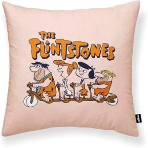 BL BELUM BELUM 100% Cotton Cartoon-themed Multicoloured Flintstones Decorative Pillow Cover, 45 x 45 cm, 1 Count BL BELUM BELUM 100% Cotton Cartoon-themed Multicoloured Flintstones Decorative Pillow Cover, 45 x 45 cm, 1 Count