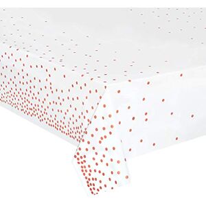 Hapray 4 Pack Plastic Tablecloths for Rectangle Tables - Tablecloth Hapray 4 Pack Plastic Tablecloths for Rectangle Tables - Tablecloth