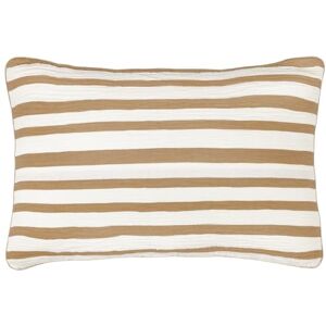furn. Yard Woven Stripe Cotton Polyester Filled Cushion Cinnamon 40x60cm furn. Yard Woven Stripe Cotton Polyester Filled Cushion Cinnamon 40x60cm