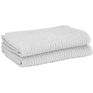 Heckett Lane Shower Towel, Cotton, Glacier Grey, 70 x 140 cm Heckett Lane Shower Towel, Cotton, Glacier Grey, 70 x 140 cm
