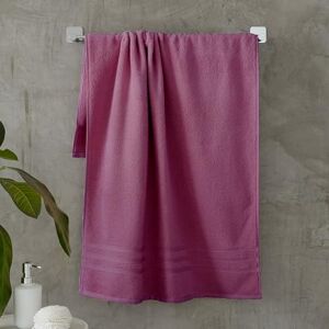 Catherine Lansfield Zero Twist Soft & Absorbent Cotton Bath Towel Raspberry Catherine Lansfield Zero Twist Soft & Absorbent Cotton Bath Towel Raspberry