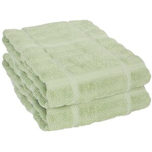 All-Clad Kitchen Towel, Cotton, Fennel, Solid-2 Pack All-Clad Kitchen Towel, Cotton, Fennel, Solid-2 Pack