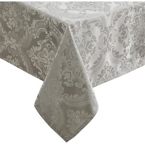 Elrene Damask Tablecloth - Silver - 84" x 60" - Tablecloth Elrene Damask Tablecloth - Silver - 84" x 60" - Tablecloth