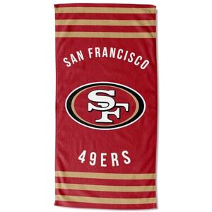 Northwest San Francisco 49ers Beach Towel - Stripes Northwest San Francisco 49ers Beach Towel - Stripes