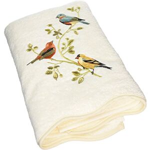 Avanti Linens - Bath Towel, Soft & Absorbent Cotton Towel (Premier Songbirds Collection), Ivory Avanti Linens - Bath Towel, Soft & Absorbent Cotton Towel (Premier Songbirds Collection), Ivory