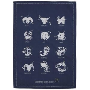 Coucke Printed Cotton Tea Towel - Astrological Signs Coucke Printed Cotton Tea Towel - Astrological Signs