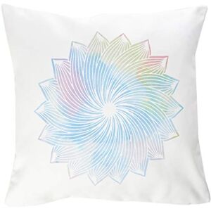 Bonamaison , Decorative Cushion Cover 100% Polyester 50x50cm Designed and Manufactured in Turkey Bonamaison , Decorative Cushion Cover 100% Polyester 50x50cm Designed and Manufactured in Turkey