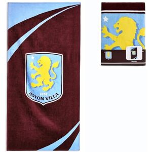 The Gift Scholars Aston Villa Beach Towel – Official Licensed 100% Cotton – Large 140 x 70 cm (55 x 28 in) – Perfect for Pool The Gift Scholars Aston Villa Beach Towel – Official Licensed 100% Cotton – Large 140 x 70 cm (55 x 28 in) – Perfect for Pool