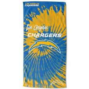 Northwest NFL Los Angeles Chargers Unisex-Adult Beach Towel, 30" x 60", Psychedelic Northwest NFL Los Angeles Chargers Unisex-Adult Beach Towel, 30" x 60", Psychedelic