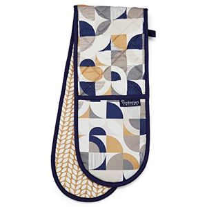 Cooksmart Double Oven Gloves Heat Resistant British Designed Heat Resistant Oven Gloves Modern Oven Mitt & Potholder for Home Cooking Maximum Heat Protection Kitchen Oven Gloves Retro Meadow Cooksmart Double Oven Gloves Heat Resistant British Designed Heat Resistant Oven Gloves Modern Oven Mitt & Potholder for Home Cooking Maximum Heat Protection Kitchen Oven Gloves Retro Meadow