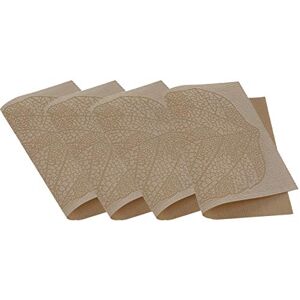 Venilia Gold Table Set - Woven, Food-Safe, 45x30cm - Tableware Venilia Gold Table Set - Woven, Food-Safe, 45x30cm - Tableware