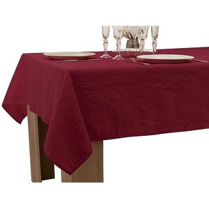 Le linge de Jules Stain-Resistant Tablecloth Crumpled 150 x 200 cm Burgundy Le linge de Jules Stain-Resistant Tablecloth Crumpled 150 x 200 cm Burgundy