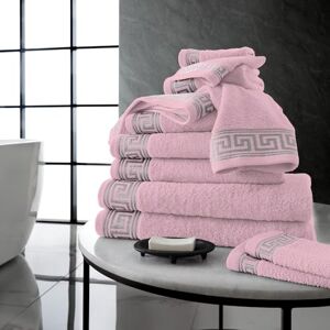 GC GAVENO CAVAILIA Towel Bale Set 500 GSM 8 Piece Towel Set 2 Hand Towel + 2 Bath Towel + 4 Face Towel Family Pack Egyptian Cotton Towel Set Blush Pink GC GAVENO CAVAILIA Towel Bale Set 500 GSM 8 Piece Towel Set 2 Hand Towel + 2 Bath Towel + 4 Face Towel Family Pack Egyptian Cotton Towel Set Blush Pink