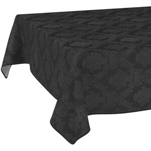 ANRO Model Black Jacquard Tablecloth - Tablecloth ANRO Model Black Jacquard Tablecloth - Tablecloth