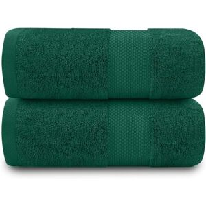 GC GAVENO CAVAILIA Soft Towels Bath Sheet 2 Piece Egyptian Cotton Towel Set Highly Absorbent Extra Large Bath Towel (90x140cm) Green GC GAVENO CAVAILIA Soft Towels Bath Sheet 2 Piece Egyptian Cotton Towel Set Highly Absorbent Extra Large Bath Towel (90x140cm) Green