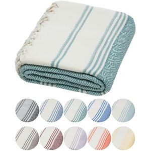 DEMMEX Organic Turkish Cotton Beach Bath Hammam Towel – Quick-Dry, Lightweight, Compact, Sand-Free Beach Towel & Blanket – Luxury Bathroom & Hammam Towel Peshtemal, OEKO-TEX Certified, 180x90cm, Sage DEMMEX Organic Turkish Cotton Beach Bath Hammam Towel – Quick-Dry, Lightweight, Compact, Sand-Free Beach Towel & Blanket – Luxury Bathroom & Hammam Towel Peshtemal, OEKO-TEX Certified, 180x90cm, Sage