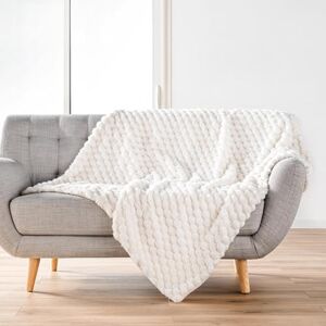 Douceur d'Intérieur , Frosty Faux Fur Sherpa Throw (125 x 150 cm) Douceur d'Intérieur , Frosty Faux Fur Sherpa Throw (125 x 150 cm)
