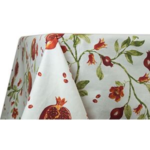 Biancheriaweb Pomegranate Design Kitchen and Living Room Tablecloth - Tablecloth Biancheriaweb Pomegranate Design Kitchen and Living Room Tablecloth - Tablecloth