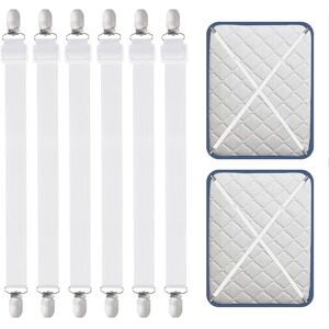 Carehabi White Adjustable Bed Sheet Clips - Sheet Clips Carehabi White Adjustable Bed Sheet Clips - Sheet Clips