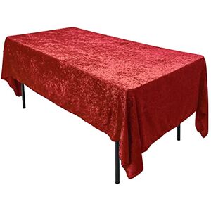 AK TRADING CO. Lush Panne Velvet Tablecloth 60 x 102 Inch Rectangular Table Cover Great for Buffet Table, Parties, Holiday Dinner, Wedding & Baby Shower Red AK TRADING CO. Lush Panne Velvet Tablecloth 60 x 102 Inch Rectangular Table Cover Great for Buffet Table, Parties, Holiday Dinner, Wedding & Baby Shower Red