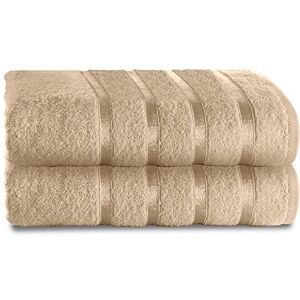 GC GAVENO CAVAILIA 500 GSM Luxury Bath Sheets, Extra Absorbent Premium Quality 2PK Large 100% Cotton Towels, Natural, 2PK GC GAVENO CAVAILIA 500 GSM Luxury Bath Sheets, Extra Absorbent Premium Quality 2PK Large 100% Cotton Towels, Natural, 2PK