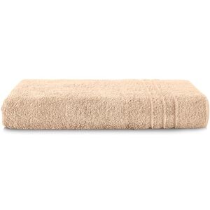 Komfortec Bath Towel 100 x 200 cm 100% Cotton Sauna Towel XXL Soft Large Terry Cloth Quick Drying Beige Komfortec Bath Towel 100 x 200 cm 100% Cotton Sauna Towel XXL Soft Large Terry Cloth Quick Drying Beige