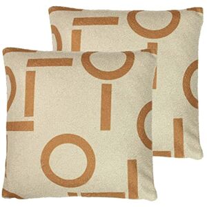 furn. Shearling Circa Feather Filled Cushions Twin Pack,43 x 43cm furn. Shearling Circa Feather Filled Cushions Twin Pack,43 x 43cm