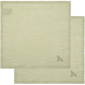 THUN Set of 2 Napkins, 100% Cotton, Country Collection, Placemat 33 x 45 cm; Napkin 40 x 40 cm THUN Set of 2 Napkins, 100% Cotton, Country Collection, Placemat 33 x 45 cm; Napkin 40 x 40 cm