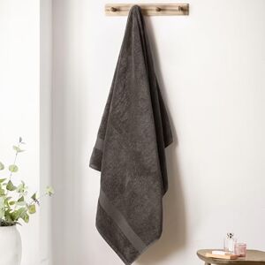 Bianca Supima Cotton 100x150cm Bath Sheet Charcoal Grey Bianca Supima Cotton 100x150cm Bath Sheet Charcoal Grey