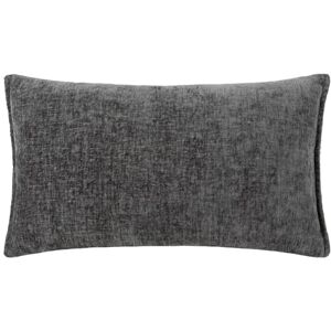 Evans Lichfield Buxton Rectangular Reversible Cushion Cover, 50 x 30 cm (Pack of 1), Charcoal Evans Lichfield Buxton Rectangular Reversible Cushion Cover, 50 x 30 cm (Pack of 1), Charcoal