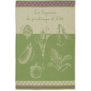 Coucke Summer Vegetable Garden Cotton Tea Towel - Tea Towel Coucke Summer Vegetable Garden Cotton Tea Towel - Tea Towel