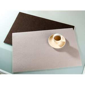 AlexandreHouse Pack of 16 Placemat, Rectangular, Felt, Beige, PU 16, L. 45 cm, W. 30 cm, H. 0.1 cm AlexandreHouse Pack of 16 Placemat, Rectangular, Felt, Beige, PU 16, L. 45 cm, W. 30 cm, H. 0.1 cm