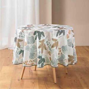 Douceur d'Intérieur , Fiji Round Tablecloth Diameter 180 cm Polyester Printed Douceur d'Intérieur , Fiji Round Tablecloth Diameter 180 cm Polyester Printed