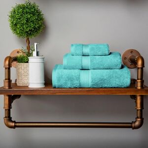 Superior Egyptian Cotton Pile 3 Piece Towel Set, Includes 1 Bath, 1 Hand, 1 Face Towel/Washcloth, Ultra Soft Luxury Towels, Thick Plush Essentials, Guest Bath, Spa, Hotel Bathroom, Turquoise Superior Egyptian Cotton Pile 3 Piece Towel Set, Includes 1 Bath, 1 Hand, 1 Face Towel/Washcloth, Ultra Soft Luxury Towels, Thick Plush Essentials, Guest Bath, Spa, Hotel Bathroom, Turquoise