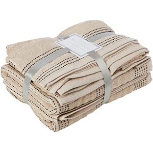 Rapport Home Spa 6-Piece Towel Bale, 100% Cotton-Taupe, Combed, 120 x 70 x 1 cm Rapport Home Spa 6-Piece Towel Bale, 100% Cotton-Taupe, Combed, 120 x 70 x 1 cm