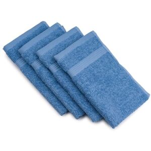 Gözze Set of 4 New York Guest Towels, Luxuriously Soft and Absorbent, 100% Cotton, 30 x 50 cm Fjord Gözze Set of 4 New York Guest Towels, Luxuriously Soft and Absorbent, 100% Cotton, 30 x 50 cm Fjord