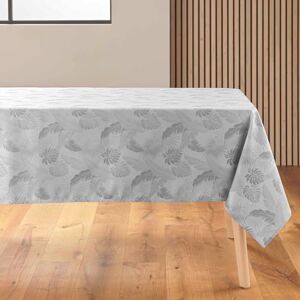 Douceur d'Intérieur , Rectangular Tablecloth (140 x 250 cm) Enola Grey Jacquard Coated Douceur d'Intérieur , Rectangular Tablecloth (140 x 250 cm) Enola Grey Jacquard Coated
