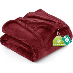 Utopia Bedding King Fleece Blanket 259x228cm 300GSM – Extra Large Soft Fluffy Versatile Luxury Decorative Throws For Sofa, Bed & Settees – Warm Breathable Cosy Gift For Men & Women, Burgundy Utopia Bedding King Fleece Blanket 259x228cm 300GSM – Extra Large Soft Fluffy Versatile Luxury Decorative Throws For Sofa, Bed & Settees – Warm Breathable Cosy Gift For Men & Women, Burgundy