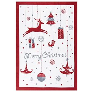 Excelsa Merry Christmas Multi-Purpose Tea Towel - 50 x 70 cm Cotton Excelsa Merry Christmas Multi-Purpose Tea Towel - 50 x 70 cm Cotton