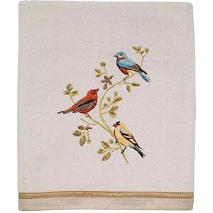 Avanti Linens Bath Towel, Soft & Absorbent, Nature Bathroom Decor (Gilded Birds Collection) Avanti Linens Bath Towel, Soft & Absorbent, Nature Bathroom Decor (Gilded Birds Collection)