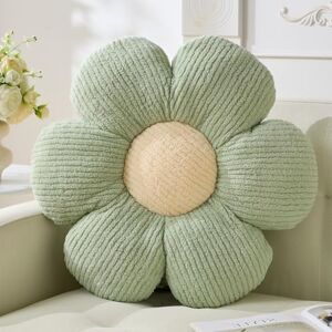 Vdoioe Flower Pillow, Flower Shaped Throw Pillow Cushion Seating Green Flower PlushThrow Pillow Floor Pillows Home Decorative Seating Cushions Vdoioe Flower Pillow, Flower Shaped Throw Pillow Cushion Seating Green Flower PlushThrow Pillow Floor Pillows Home Decorative Seating Cushions